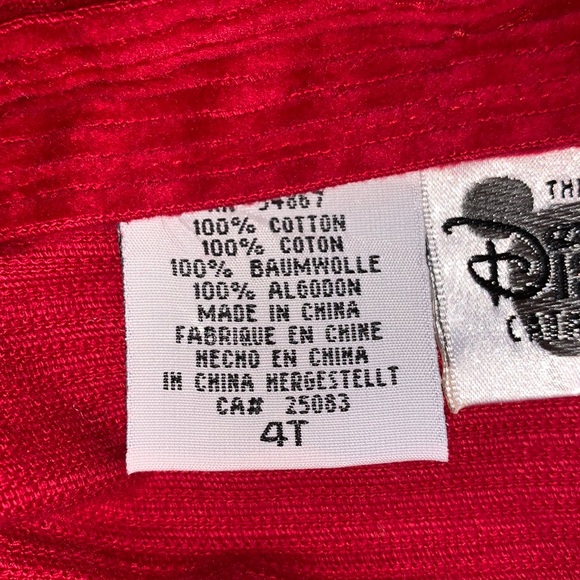 The Disney Catalog Pooh Bear Christmas Dress-for girls - Picture 5 of 5